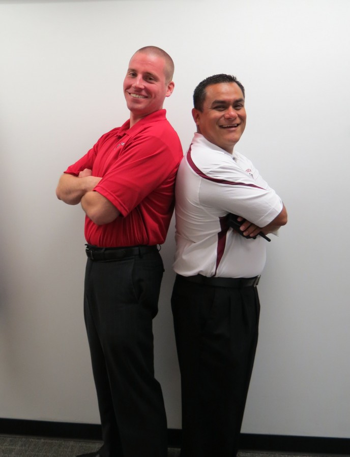 Hubbard (left) and Rodriguez (right) have positive plans for Antioch!