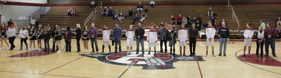 Boys Varsity Basketball Senior Night