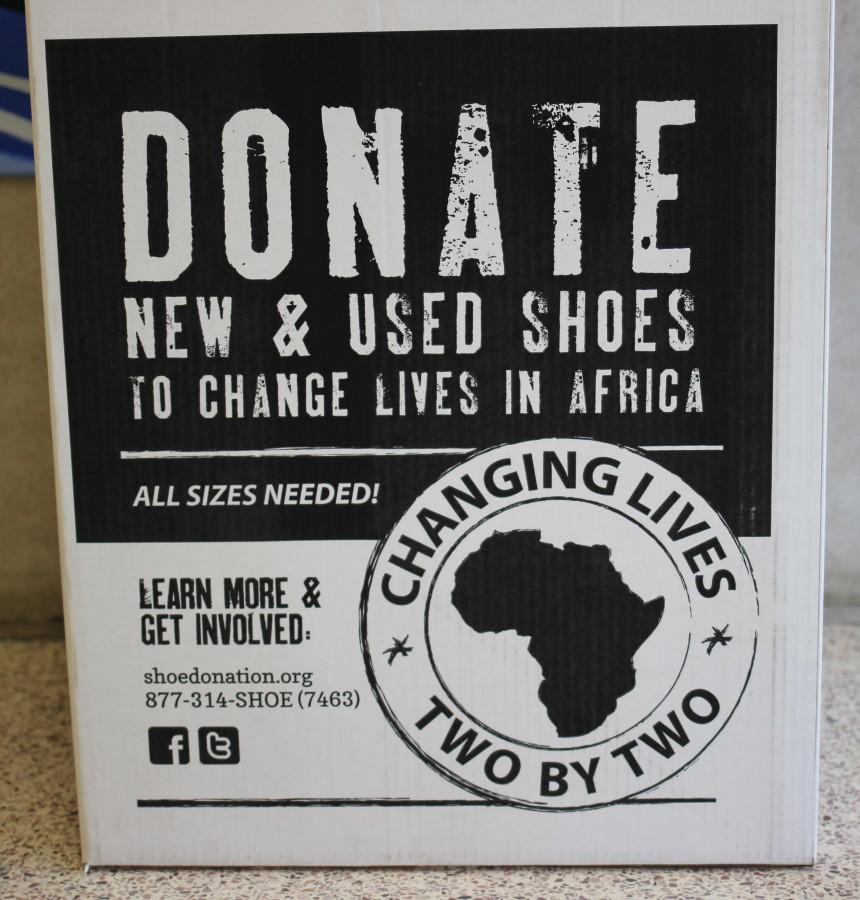 ACHS+students+and+staff+are+able+to+donate+shoes+in+boxes+located+around+the+school.