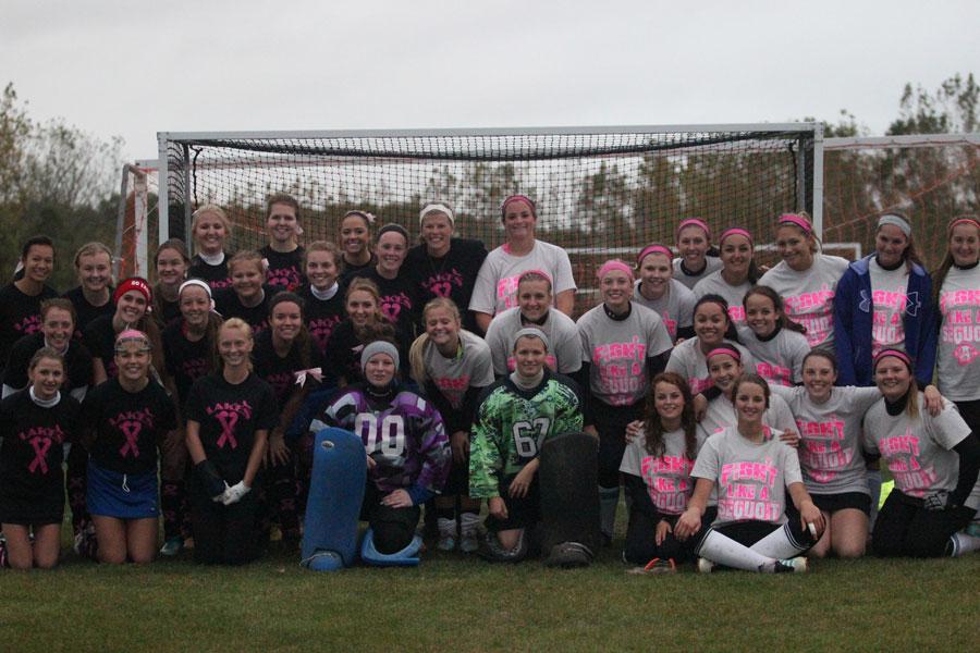 Sequoits takes on Lakes at their annual stick it to cancer game