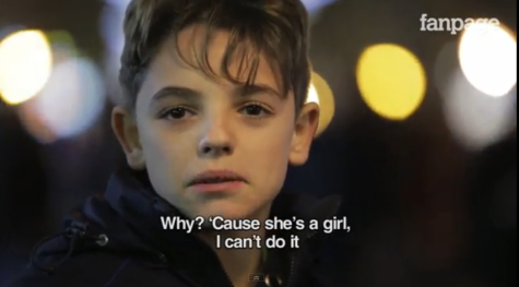 Boy refused to hit girl in PSA video