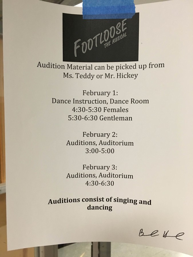 Footloose Holds Auditions