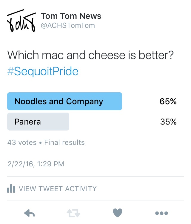 TWITTER POLL TUESDAY: Panera vs. Noodles & Company