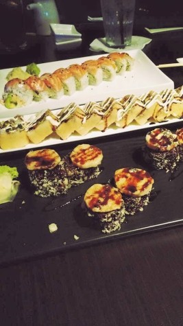 Various maki rolls served at Shakou Sushi. Photo by Paige Gruber.