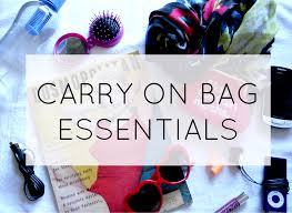 Travel Guide: Carry-On Essentials