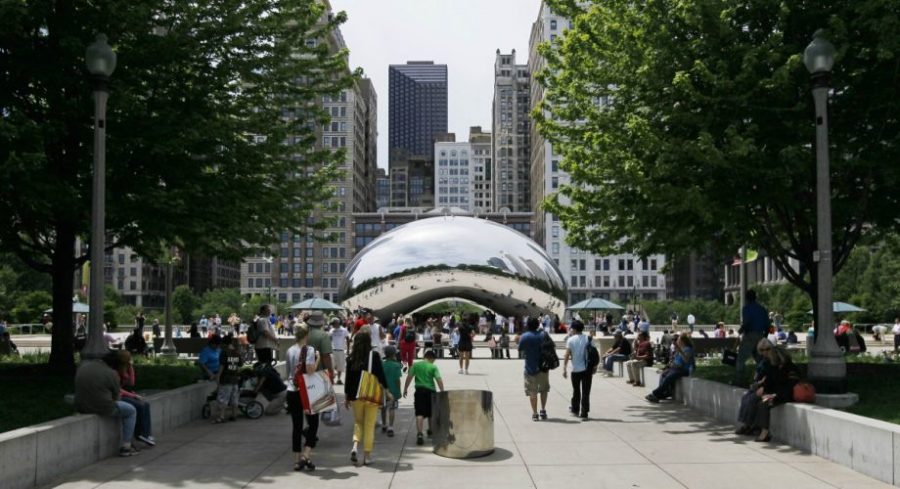 The Bean is just one segment of Grant Park! (AP Photo/Charles Rex Arbogast)
