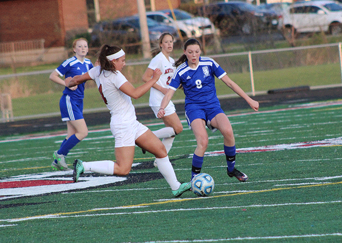 Girls+Soccer+Falls+To+St.+Viator+In+Regional+Game