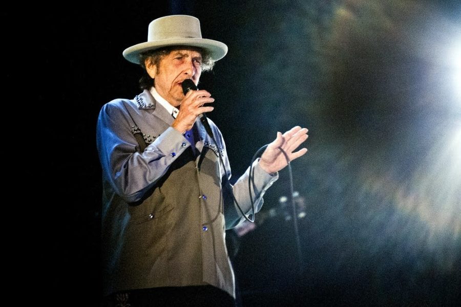 Bob Dylan performs at Bayfront Festival Park in Duluth on July 9, 2013, during a stop on the Americanarama Festival of Music.