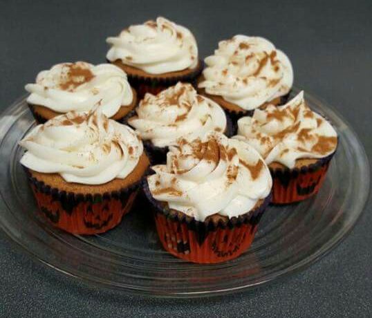 Frosted Spiced Cupcakes