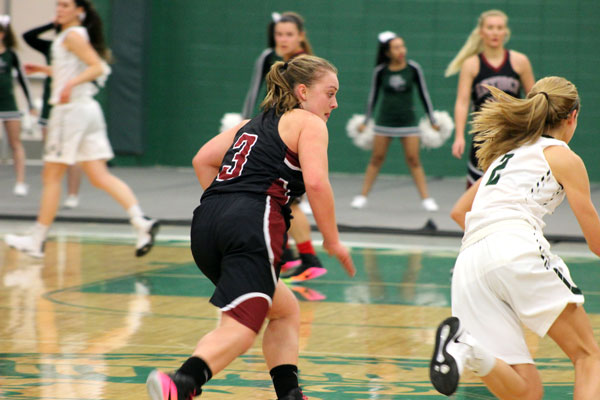 Junior Taylor Feltner chased down a Grayslake Central player trying to steal the ball to start their comeback run.