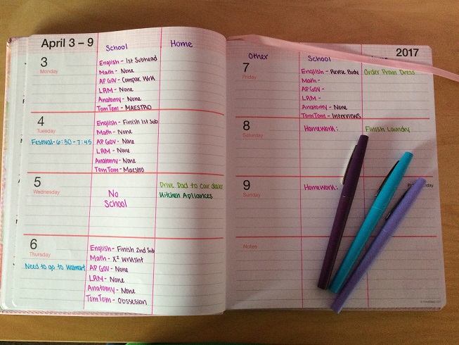 How to Organize a Planner