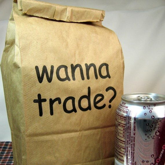5. The Trade. Trading parts of your lunch with your friends was one of the best parts of lunch. It made you feel like a businessmen trading stocks.