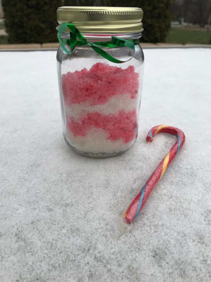 How To: Candy Cane Sugar Scrub