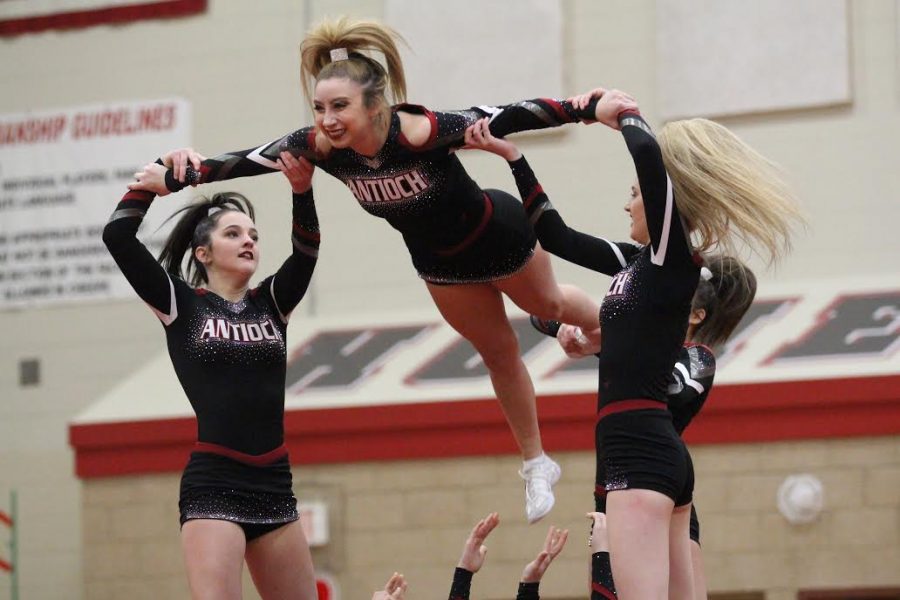 Varsity Cheer Takes 6th at Huntley