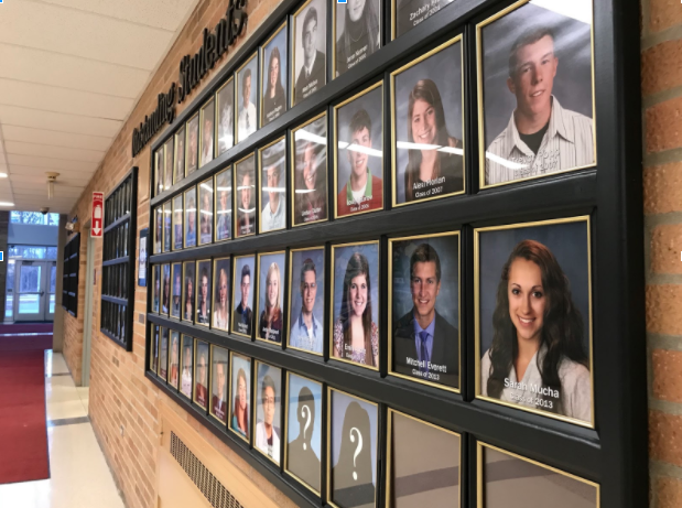 The Outstanding Students Wall