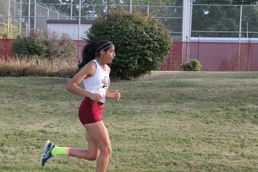 Noor Abdellatif continues to push herself in order to get ahead of the rest of the pack.