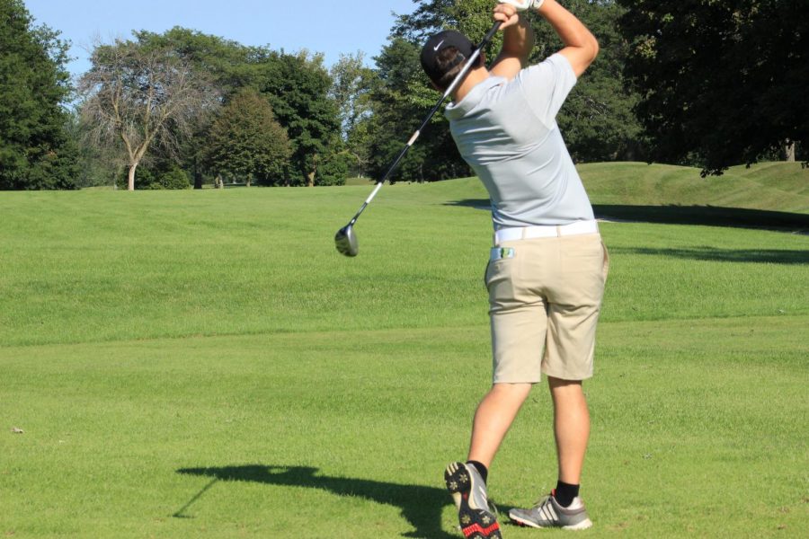 Boys Golf Clinch Conference Title