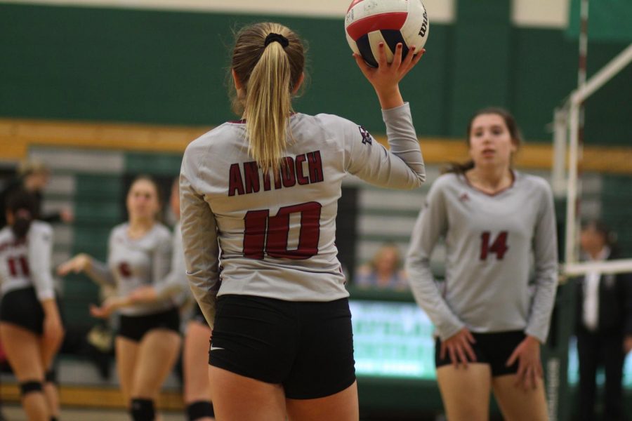 Antioch Volleyball Falls To the Rams