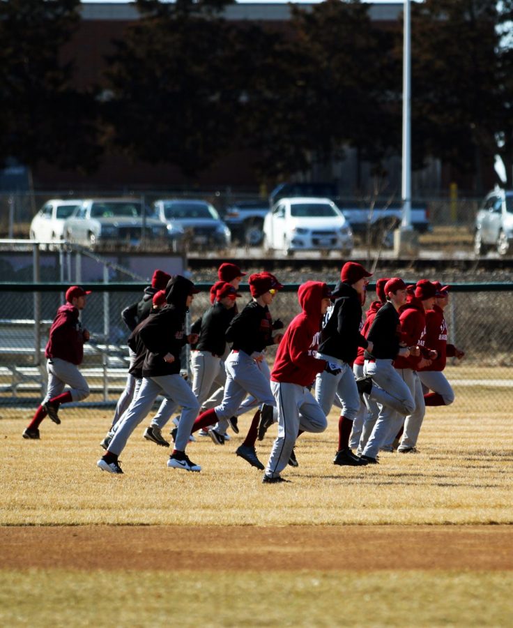 Boys baseball tryouts for the 2019 season.