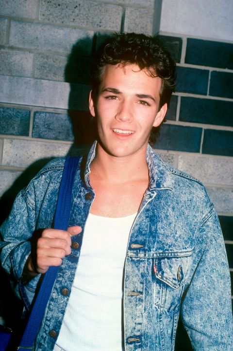 Luke Perry during his time on Beverly Hills, 90210.