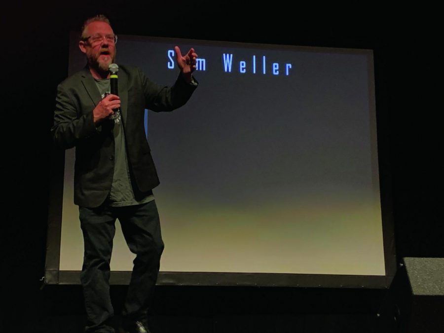 Sam+Weller+is+an+author+who+presented+the+first+day+of+Storyteller+Series.