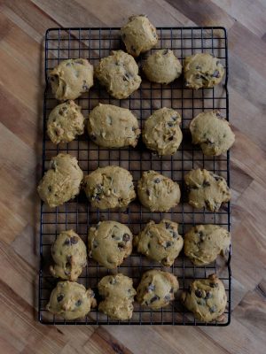While pumpkin chocolate chip cookies may not look like the average treat, they taste just as good.