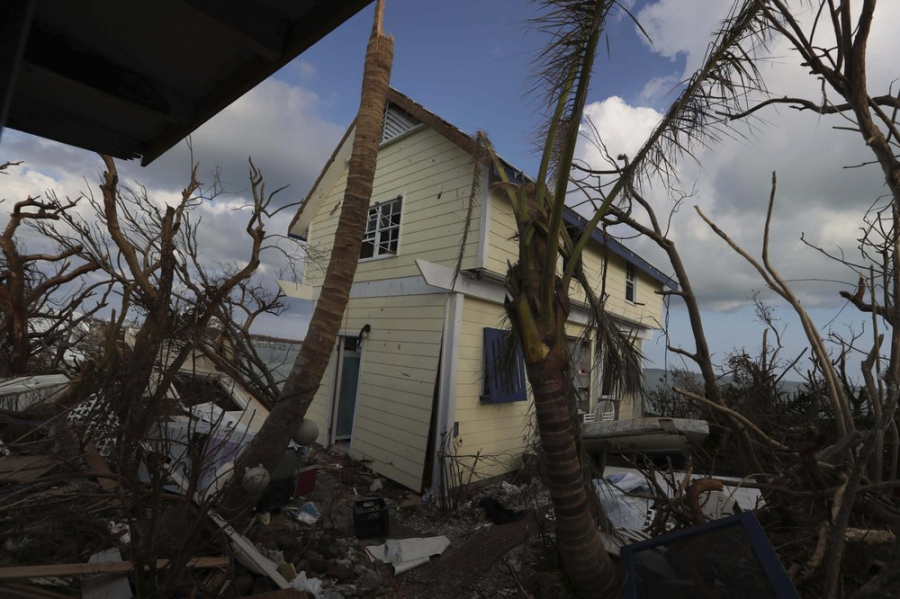 Abaco+Island%2C+Bahamas+was+one+of+the+areas+hit+the+hardest+by+Hurricane+Dorian.+Houses%2C+trees+and+infrastructure+were+uprooted+during+the+storm%2C+making+for+a+long+route+to+recovery+for+the+Caribbean+islands.