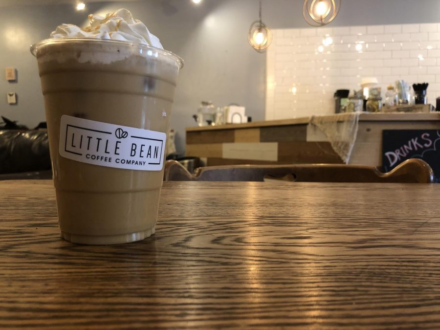 Changing the name of a business can be tough. Working to convert the old Cafe Book into Little Bean Coffee Company requires effort into rebranding, such as logo cups. Staff are spreading the new name in as many ways as possible, to make the transition smoother.
