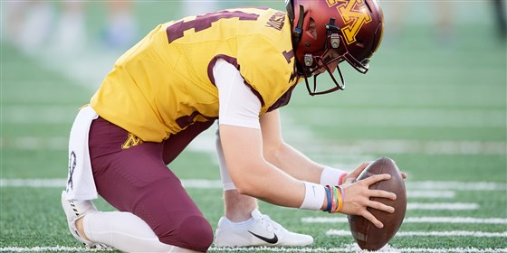 At first Casey OBrien was a quarterback, but switched positions to placeholder after his first cancer diagnosis. Placeholder allows OBrien to play football without the chance of being tackled like quarterback can. 