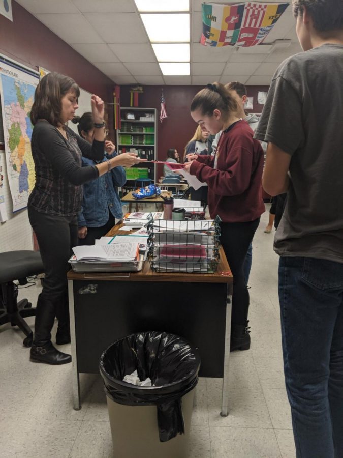 Students in German Club are pushing to raising money for the various activities they participate in throughout the year. This year, they sold Haribo gummy bears.