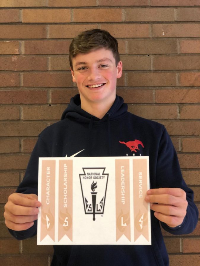 Junior Alexander John Kutcher finds himself being influenced by the Four Pillars of National Honors Society. He believes that NHS help him in his everyday classes and will help him in his future education. 