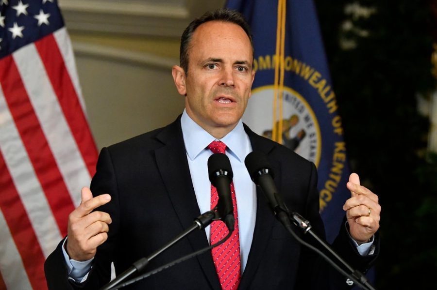 The current Governor of Kentucky, Matt Bevin, requested a recanvass, or a review of the votes in each county. Bevin lost to his Democratic opponent, Andy Beshear. 