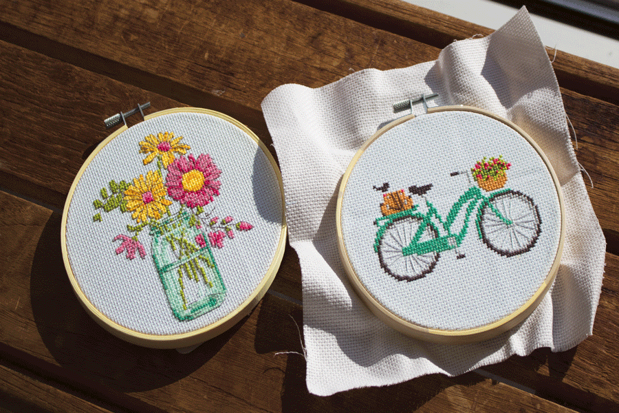 Embroidery is more than just stitches on fabric. The hobby allows a great deal of creative freedom to anyone that tries it. “[It is] theraputic, creative and social,” Carl said. “You never would have thought that would all be part of it.”