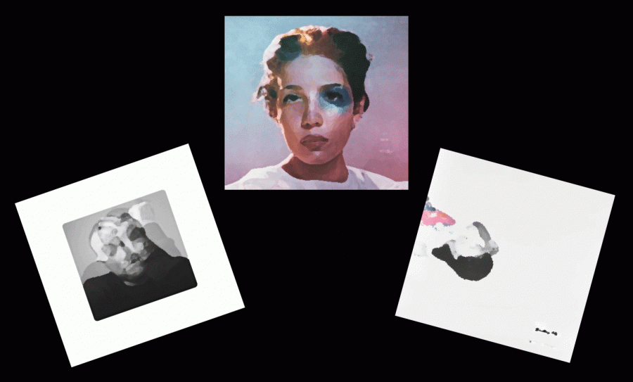 Of these five albums, these are the three that have been released so far. Each cover proves itself to be beautiful in simplicity to match each album. 