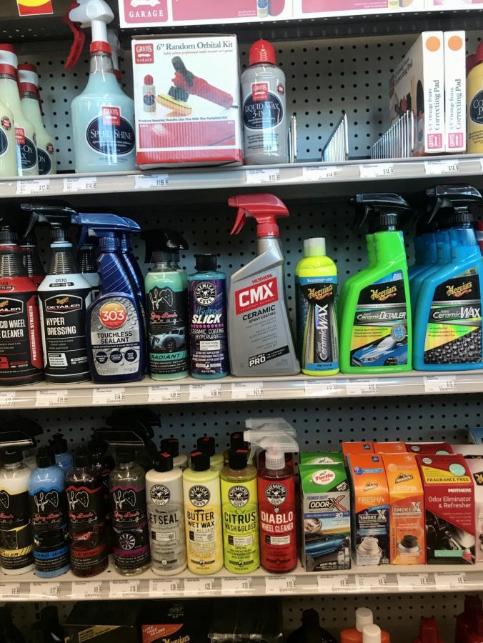 The detailing products are some of the best on the market and can being found and many auto shops