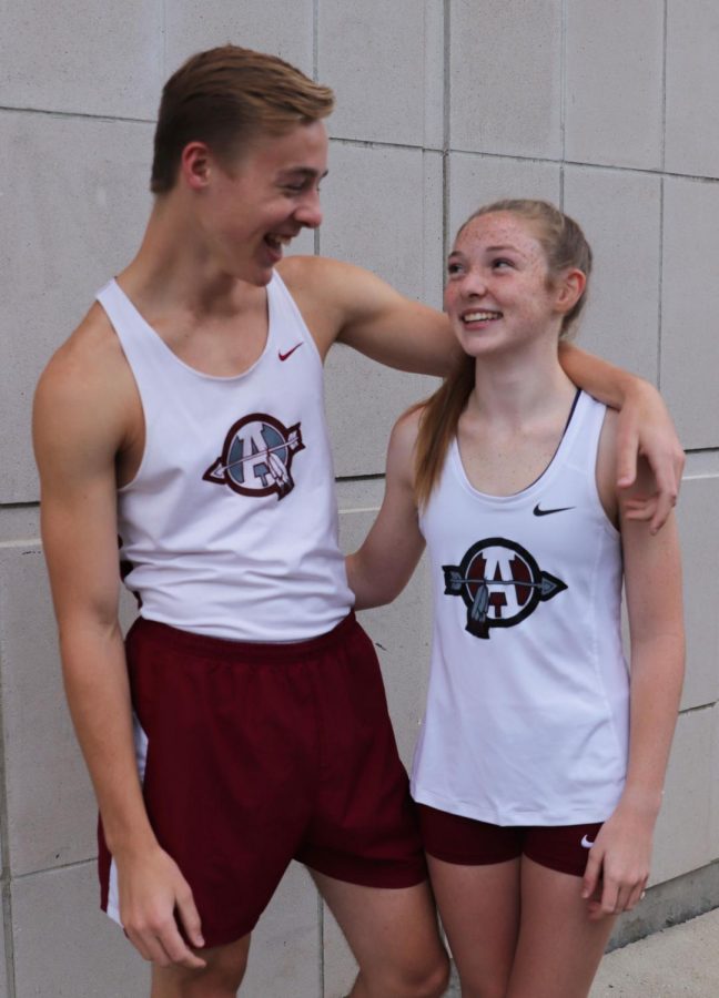 The Lane siblings push each other constantly and do whatever it takes to be successful in cross country.