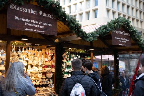 Students could purchase items ranging from food to clothes from a variety of German vendors.
