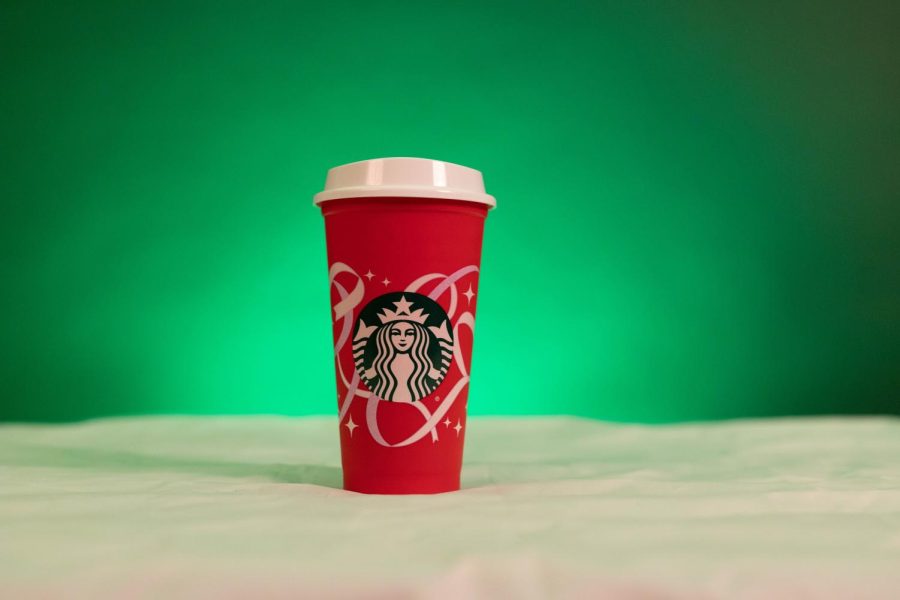 New holiday Starbucks cup. 