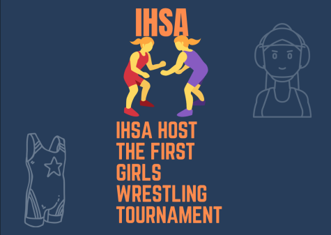 IHSA hosts the first state tournament for girls wrestling.