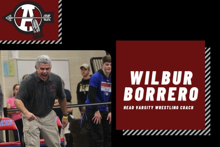 Coach Borrero lives and breathes Sequoit wrestling. Photo by nwherald.