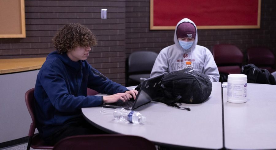 Some students are continuing to wear masks for their personal comfort, while other students are fine with taking them off. 