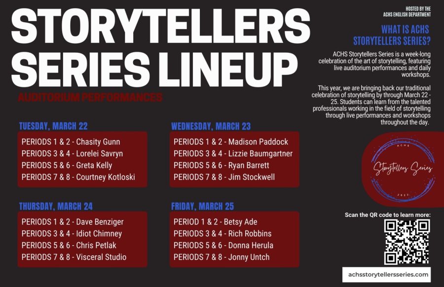 Storytellers Series Lineup 2022