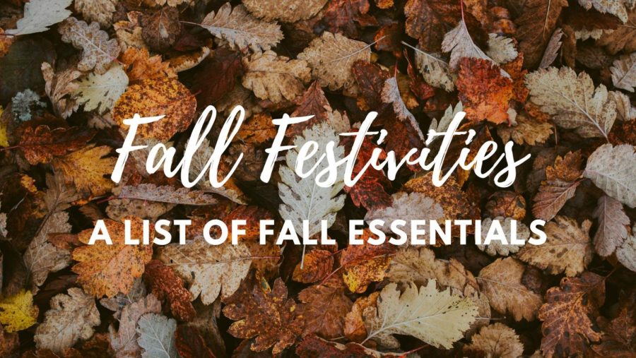 Each year fall brings exciting activities and traditions