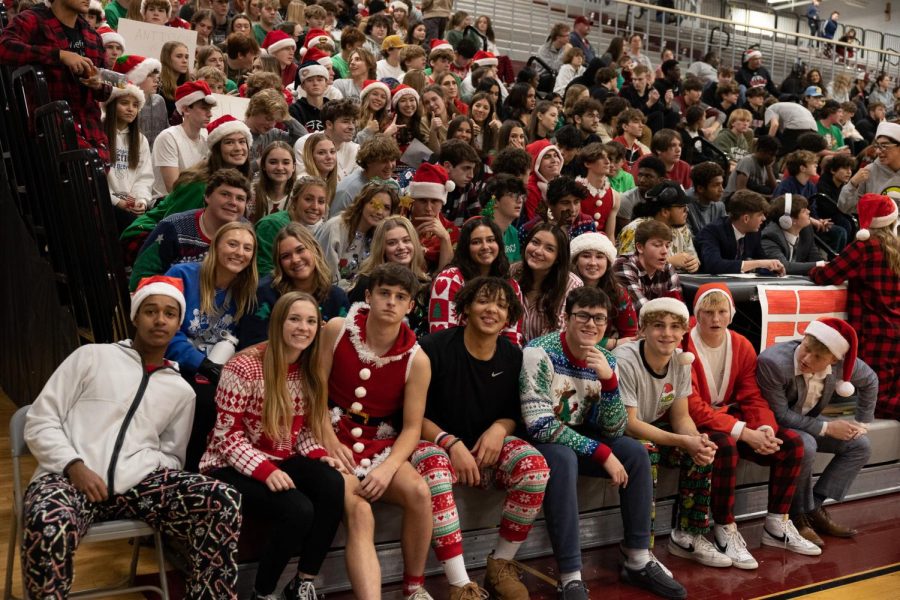 Antioch students pack the stands for the big game versus their crosstown rivals.