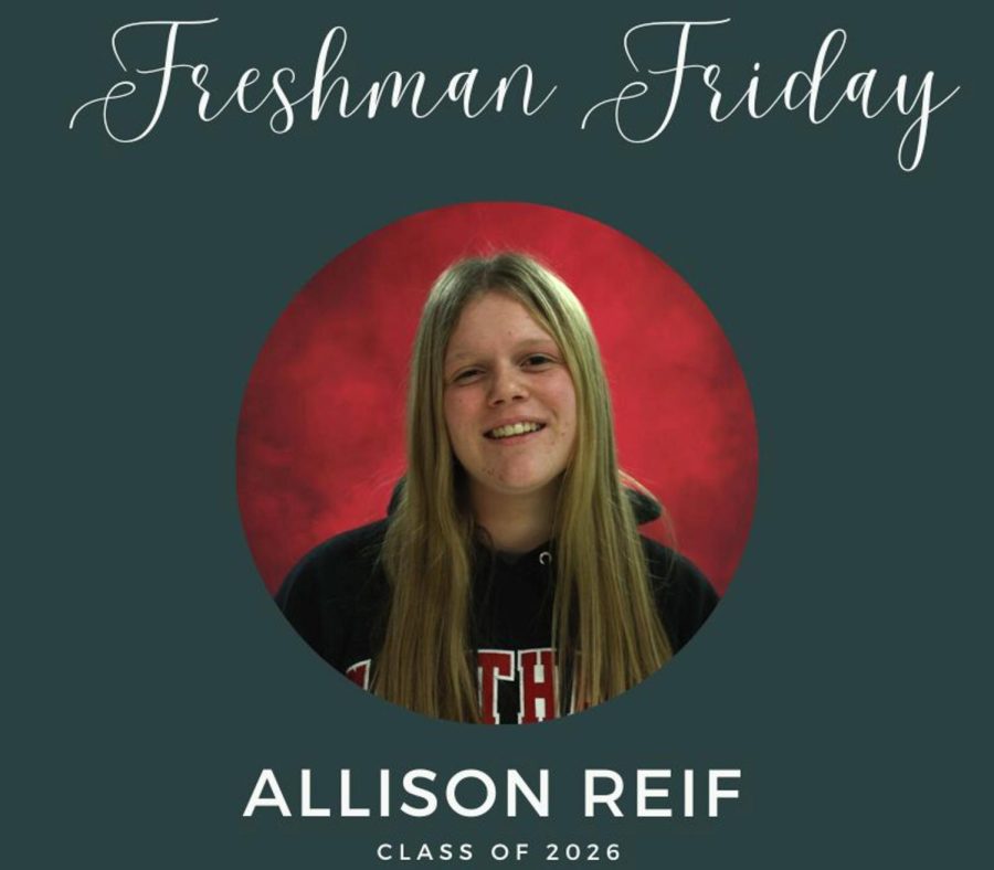 Freshman Friday: Allison Reif