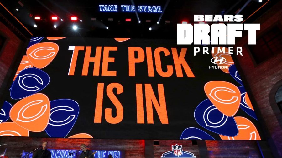 Chicago Bears draft - photo credit Perry Knotts/AP