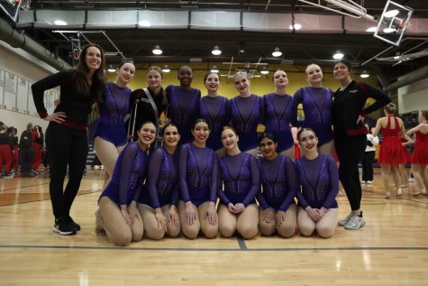 ACHS dance team after getting second at conference.