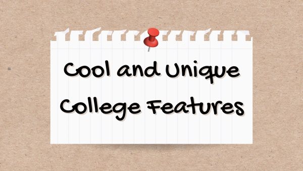 Colleges have many unique offerings that students are unaware of.