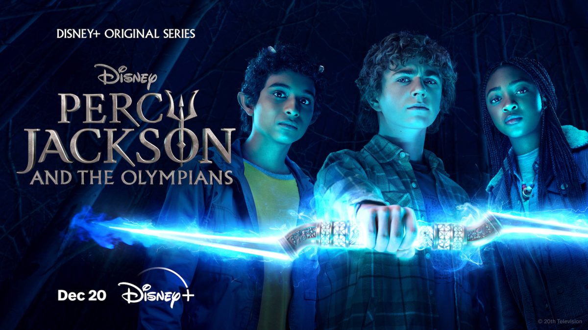 Percy Jackson and the Olympians Logos and Key Art, photo from Disney+ media package.